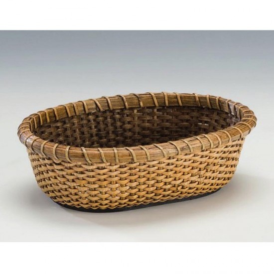 Zicco JF-017 Rattan Bambu Ekmek Sepeti, 16x22 cm